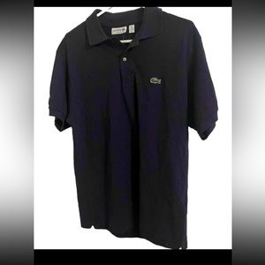 Lacoste Navy Blue Polo Shirt NWT Size M